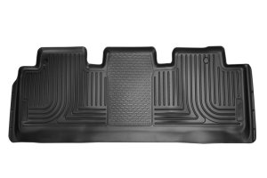 Honda Odyssey Floor Liners - Rear (2nd Row) - Husky Liners - WeatherBeater - Black - `11-`12